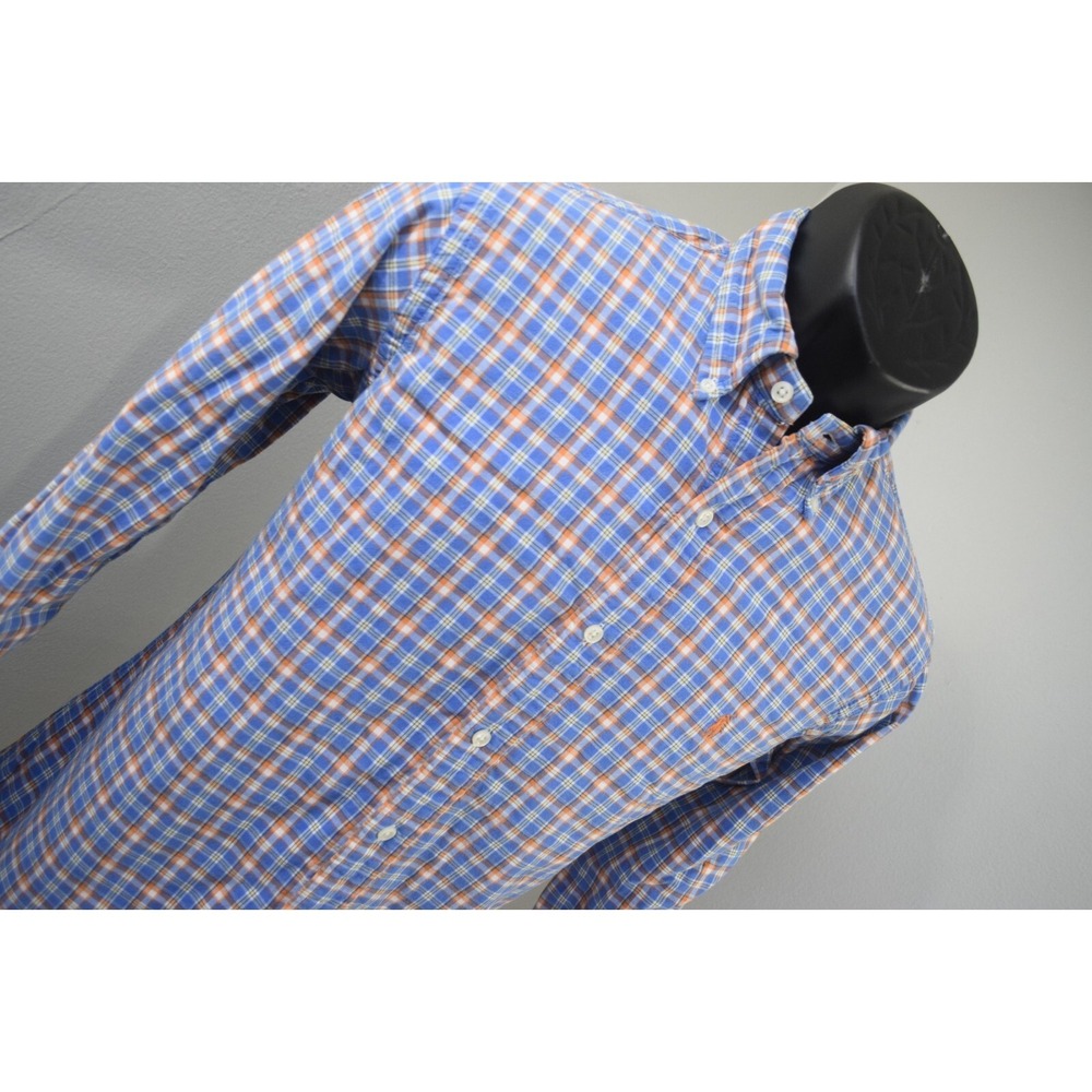 Polo Ralph Lauren Flannel Dress Shirt Plaid Long Sleeve Button Up Men Size Small - Picture 3 of 10